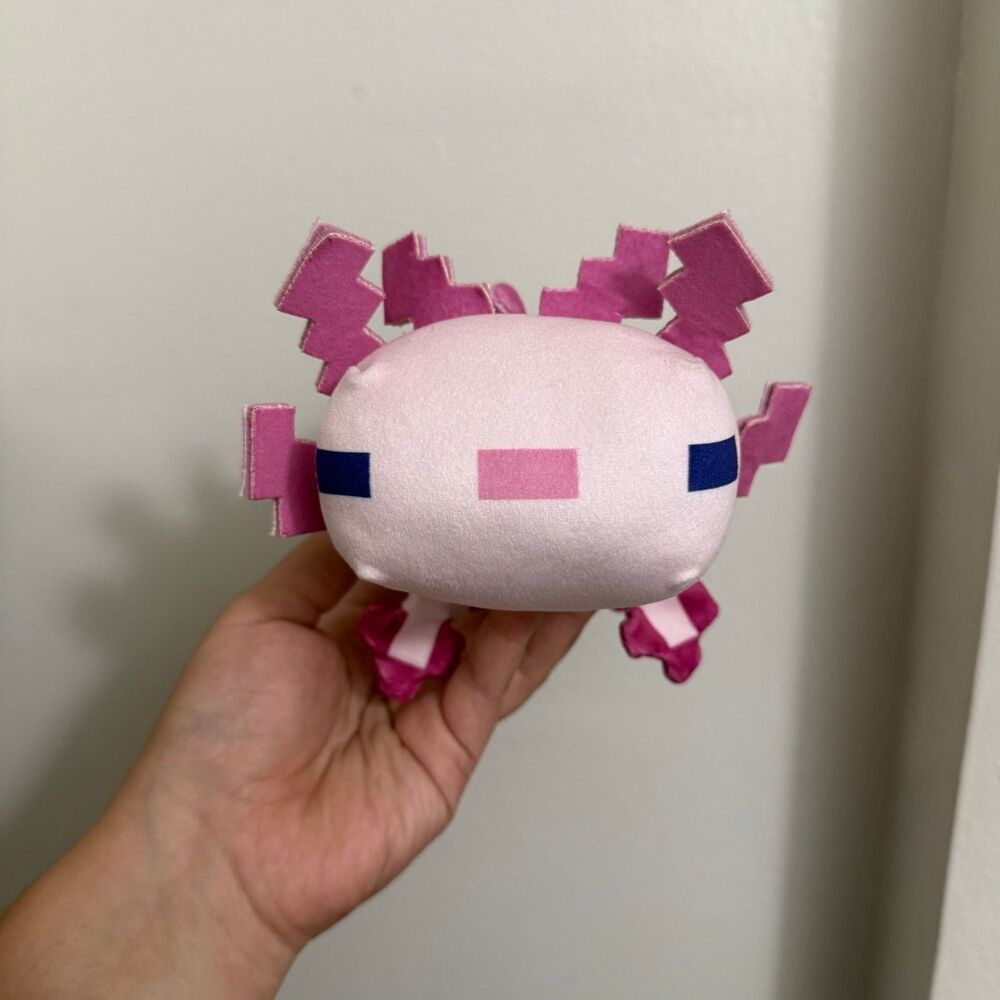 Minecraft Axolotl Plush Toy